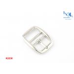 Shiny Metal Shoe Strap Buckles K2238 / Custom Handbag Hardware RustProof