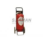 Wheel Marine Fire Extinguisher Trolly Dry Powder / CO2 Fire Extinguisher for sale