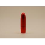 Cosmetic Packaging Lip Balm Tubes Frosted Red 4.5g With ISO 9001 Certification for sale