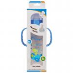 240ml Infant Baby Bottle FDA EN14350 Tested Pink Blue Green Color for sale