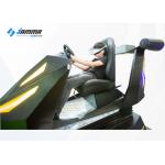 Amusement Park Science Fiction VR Racing Simulator With Dynamic Platform
