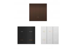 China Aluminum Alloy Modbus Wall Switch , Electrical Light Switch 86mmx86mm supplier