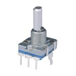 Rotary Shaft Encoder Switch , 360° Rotational  Coded Switch With 24Pulse，Incremental Encoder Switch,Coded Rotary Switch for sale