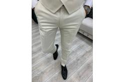 China Ventura White Shawl Collar Tuxedo Slim Fit 3pc 65% Polyester supplier