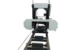 China CNC Automatic Horizontal Wood Band Saw, Cheap price portable sawmill machine supplier