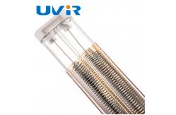 China 400V 4500W Infrared Halogen Heater Lamps for surface curing supplier