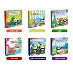 Preschool Alphabet Shape Number Early Learning Flash Cards Wipe Clean Pen Control