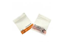 China Transparent Compostable Resealable 100% Biodegradable Zip Bags For Clothing Food supplier