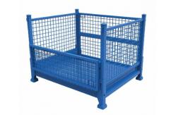 China Galvanized wire mesh container warehouse equipment cage metal storage supplier