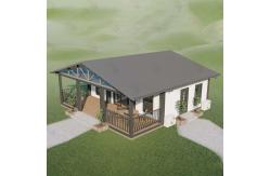 China 40ft Large Living Space Expanding Container Homes with Balcony for Backyard supplier