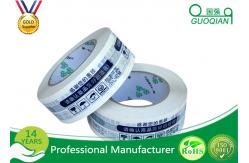 China Hot Melt Transparent Printed Packing Tape With EU ROHS Directive supplier