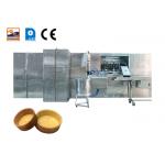 Stainless Steel Tart Shell Product Line Sugar Egg Rolled Cone Making Machine for sale