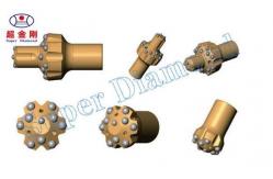China Antirust Alloy Steel Rock Drill Button Bits 3 Inch Thickness Safety Operation supplier