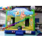 Sponge Bob Inflatable Bouncer Slide , Inflatable Jumping Slide With High Quality for sale
