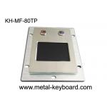 2 Buttons Panel Mount Trackball Metal Touchpad Self Service Ternimals For Kiosks for sale