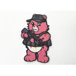 Boy Scout Clothing Embroidery Patches Bear Logo With Hook Backing