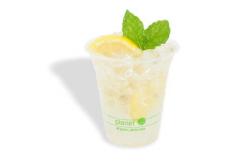 China Disposable PLA 9 Oz Compostable Cups U Shaped Custom Printed supplier