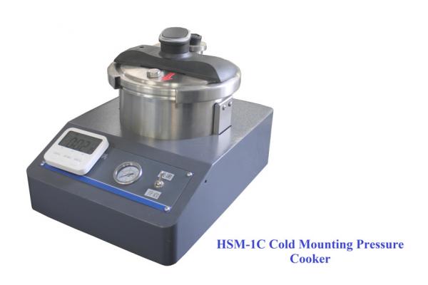 HSM-1C 5L Metallographic Mounting Press Quick Curing Of Mounting Resin