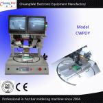 Rotary Fixture Thermode  Pulse Heating Hot Bar Bonding Soldering Machine for sale
