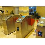 Fast speed passing metro Flap Barrier Gate with automatic Reset Functions for sale