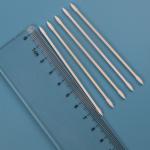 Biodegradable Paper Stick 2.2mm Mini Pointed Cotton Bud Swab BB-013 for sale