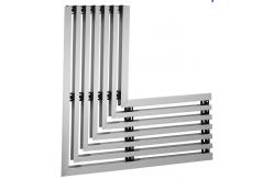 China Custom Powder Coating Construction Aluminum Profile Aluminium Window Frames supplier
