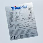 Printing Adhesive PET Barcode Label Matte Silver Thermal Transparent Polyester Sticker