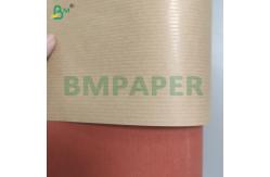 China Smooth Surface Brown Stripped Kraft Paper Sheets for Flower Packing supplier