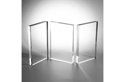China OLEG Exterior Interior Acrylic Sheet Cut UV Print Bent Laser Cut supplier
