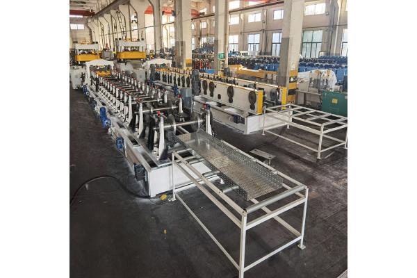 440v 3Ph Perforated Cable Tray Forming Machine PLC Control