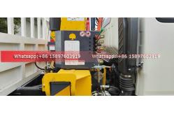 China 140HP to 168HP 4x2 JAC Truck Mounted Crane 5Tons Lifting Capacity supplier