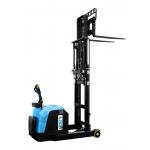 Stand On Electric Reach Trucks 1500kg Hydraulic Battery Operated for sale