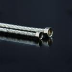 Brass Flexible Hoses 10Bar 150PSI Flexible Corrugated Pipe Brushed Finishing for sale