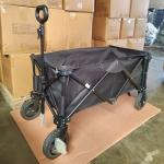 Black Pull Along Folding Trolley Garden Picnic for sale