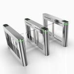 Access Control Barrier Turnstile Gate System Integration with Face Thermal RFID Fingerprint QR or Barcode for sale