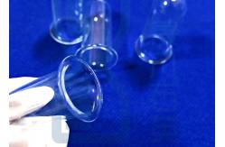 China Customized Various Sizes Flanged Quartz Test Tube supplier