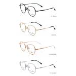 Trendy Designer IP Plating Β Titanium Glasses Frame Unisex 66368