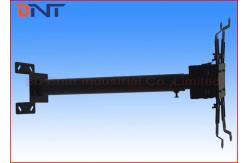 China Black Retractable LCD Projector Ceiling Mount Kit for School Auditorium supplier