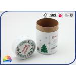 4c Print Custom Size Paper Packaging Tube Eco Friendly Candle Printing Packing for sale
