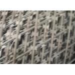 Silver Galvanized Welded 3.2mm Razor Wire Mesh 75x150mm Opening