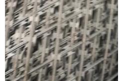 China Silver Galvanized Welded 3.2mm Razor Wire Mesh 75x150mm Opening supplier