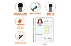 China Dry Erase Erasable Magnetic Chore Chart For Fridge Rewritable supplier