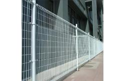 China 8ft Powder Coated Galvanized Iron Welded Wire Mesh Roll Top BRC Fence Panel supplier