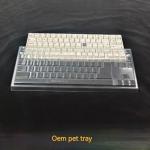 Durable Disposable Plastic Transparent 90 Cell PET Computer Keyboard Dustproof Blister Tray Keyboard Cap Inner Tray for sale