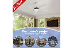 China Adjustable 6-Speed Choice LED Ceiling Fan with Remote Control and Dimmable Light supplier