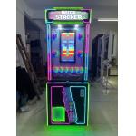 Coin Operated Prize Brick Stacker Game Arcade Machine With All Kinds Of Plugs