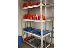 China Rivet Boltless Warehouse Shelving with Cold Rolled Strip Piercing supplier