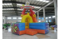 China Space Theme Commercial Inflatable Water Slides Digital Printing High Slide Jumping Castle supplier