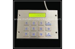China Vandal Proof 16 Button Keypad With Display For Vending Machine supplier