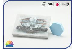 China 4c Printed Book Shaped Paper Box With EVA Foam Pen Present Package supplier